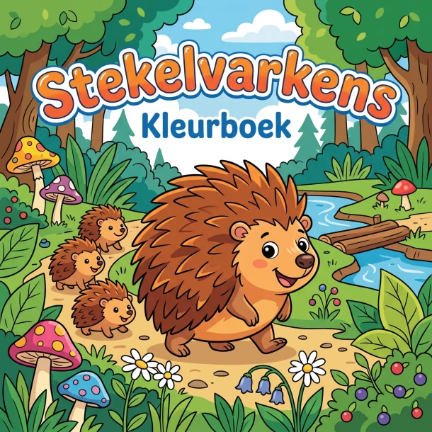 Stekelvarkens – Waries B.V. – boek cover