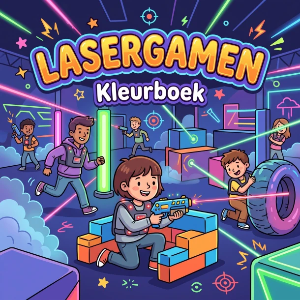 Lasergamen – Waries B.V. – boek cover
