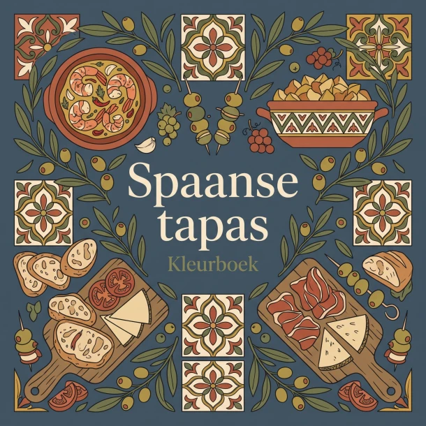 Spaanse tapas – Waries B.V. – boek cover