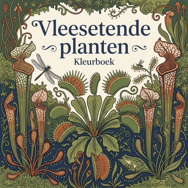 Vleesetende planten – Waries B.V. – boek cover