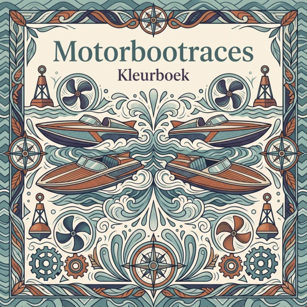 Motorbootraces – Waries B.V. – boek cover