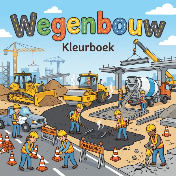 Wegenbouw – Waries B.V. – boek cover