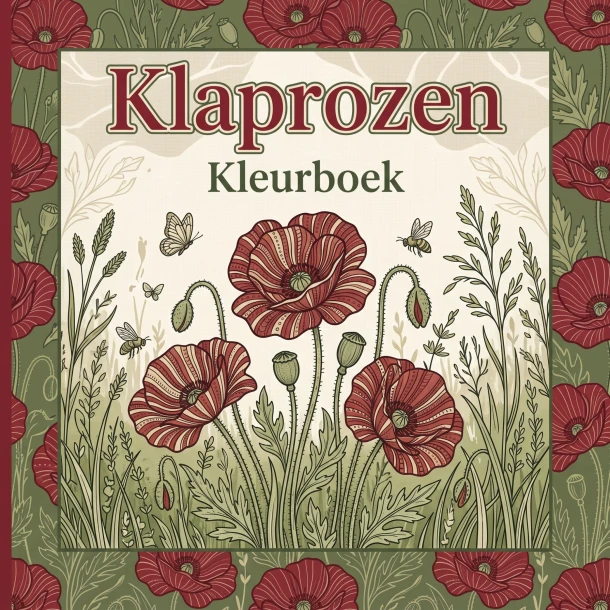Klaprozen – Waries B.V. – boek cover