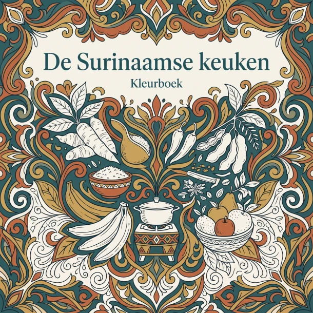 De Surinaamse keuken – Waries B.V. – boek cover