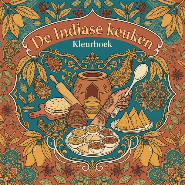 De Indiase keuken – Waries B.V. – boek cover