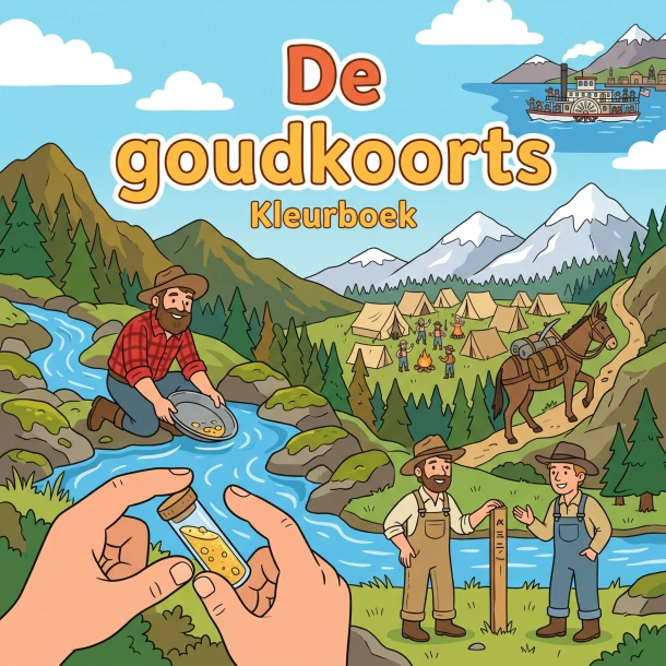 De goudkoorts – Waries B.V. – boek cover