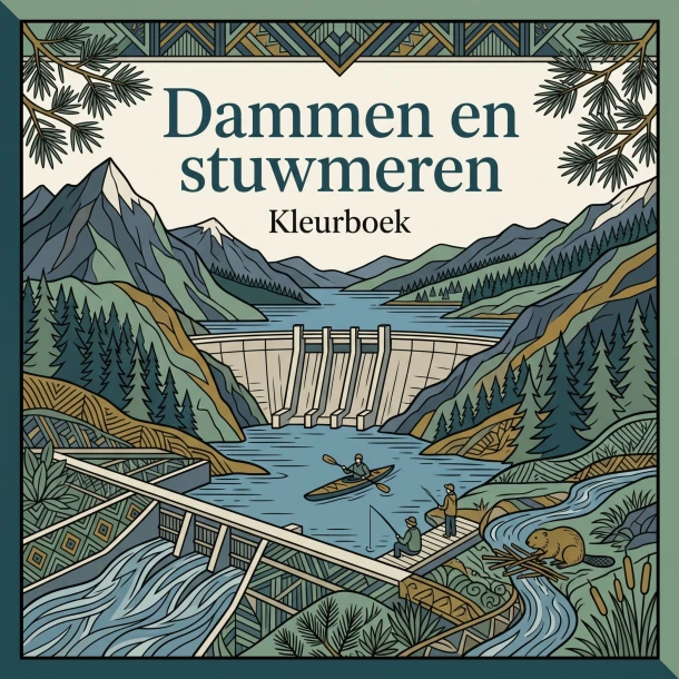 Dammen en stuwmeren – Waries B.V. – boek cover