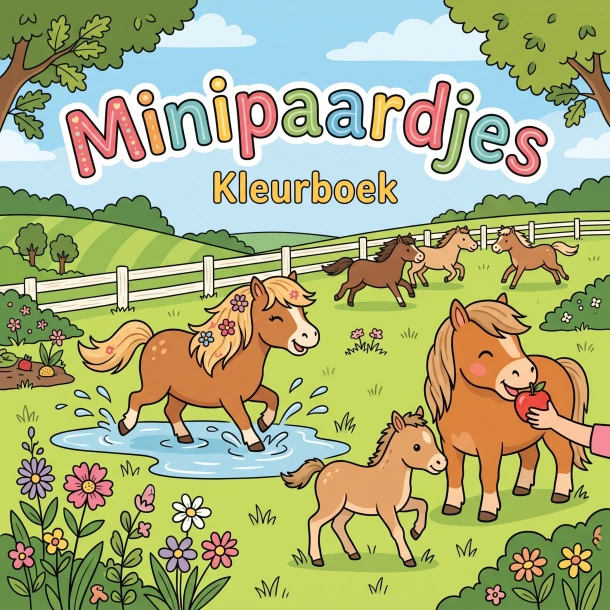 Minipaardjes – Waries B.V. – boek cover