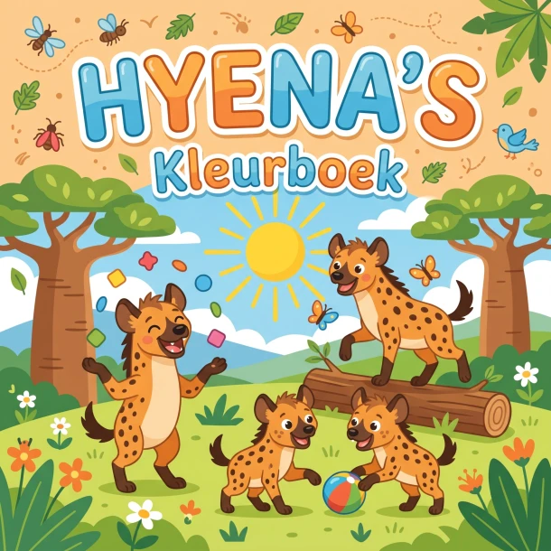 Hyena's – Waries B.V. – boek cover