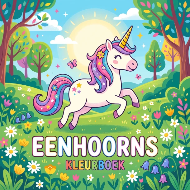 Eenhoorns – Waries B.V. – boek cover