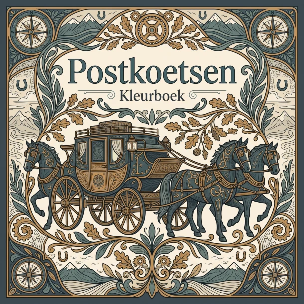 Postkoetsen – Waries B.V. – boek cover