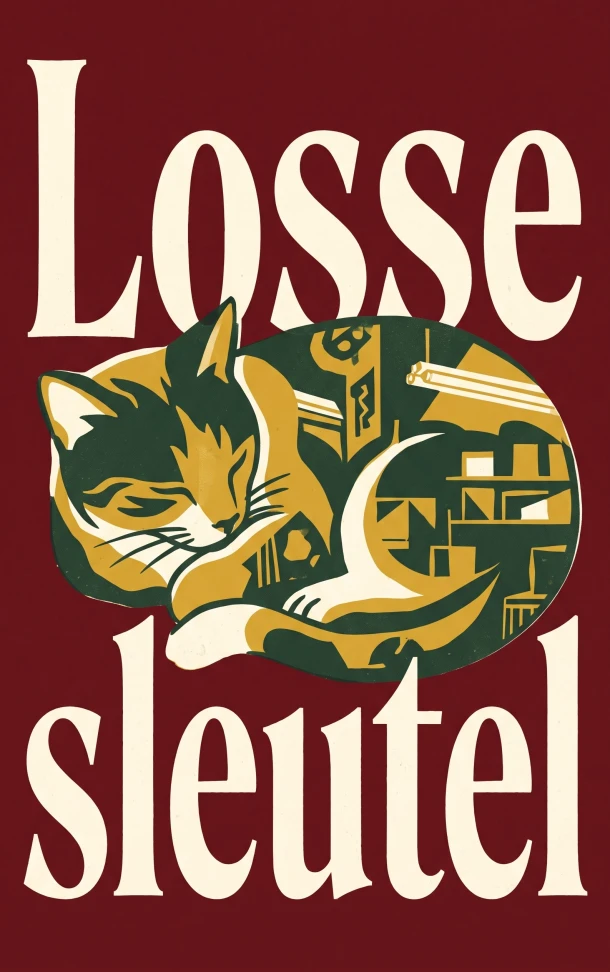 Losse sleutel – Waries B.V. – boek cover