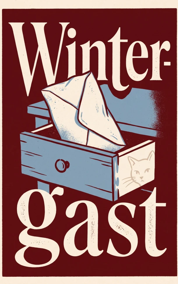Wintergast – Waries B.V. – boek cover