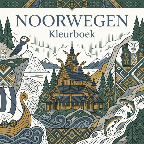 Noorwegen – Waries B.V. – boek cover