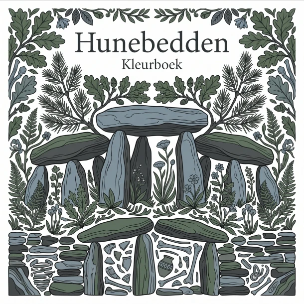 Hunebedden – Waries B.V. – boek cover