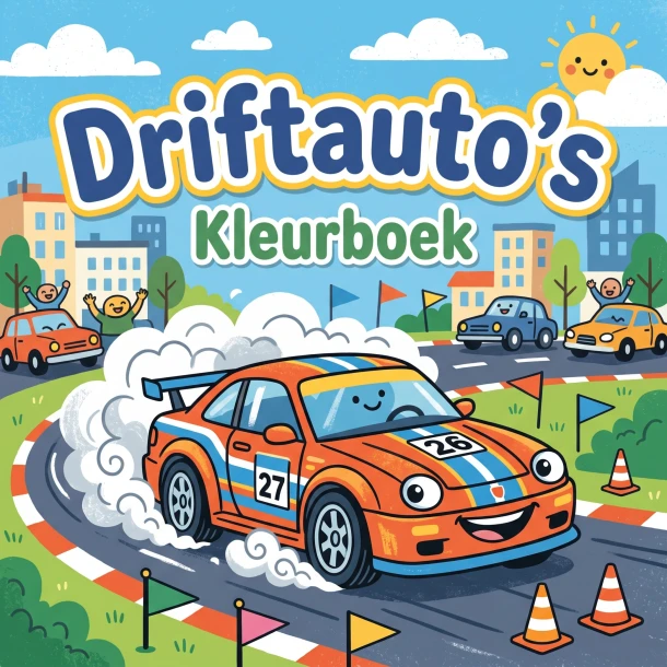 Driftauto's – Waries B.V. – boek cover