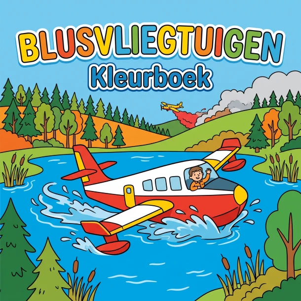 Blusvliegtuigen – Waries B.V. – boek cover