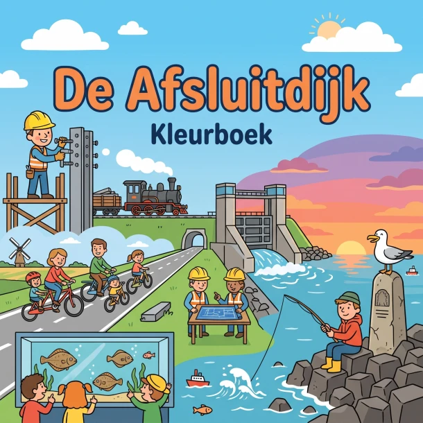 De Afsluitdijk – Waries B.V. – boek cover