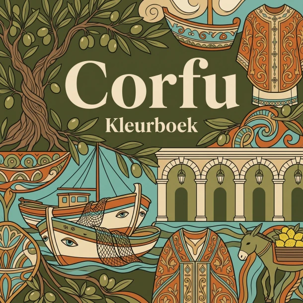 Corfu – Waries B.V. – boek cover