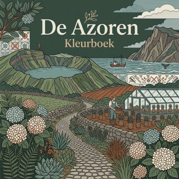De Azoren – Waries B.V. – boek cover