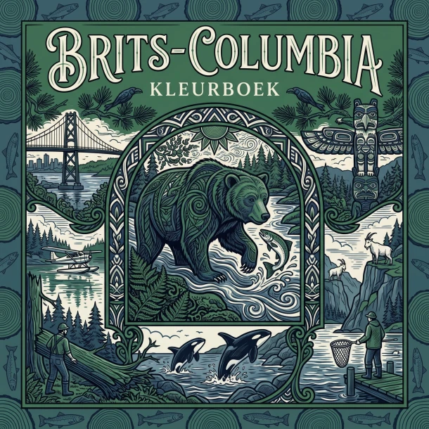 Brits-Columbia – Waries B.V. – boek cover