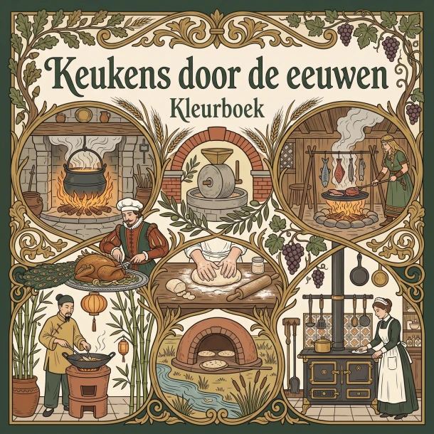 Keukens door de eeuwen – Waries B.V. – boek cover