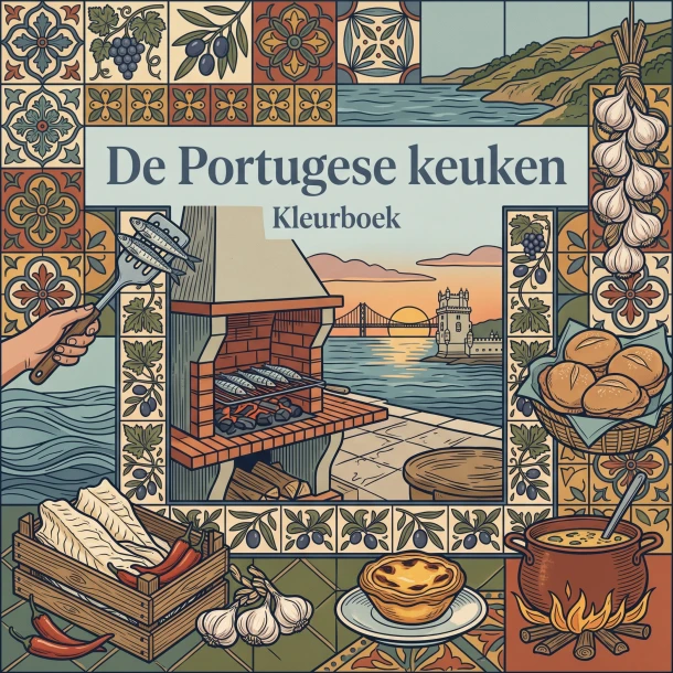 De Portugese keuken – Waries B.V. – boek cover