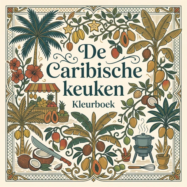 De Caribische keuken – Waries B.V. – boek cover