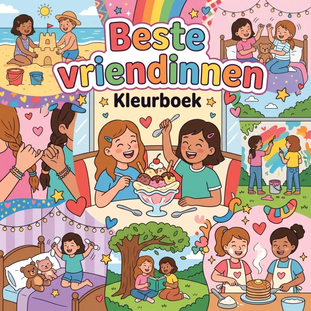 Beste vriendinnen – B.V. Waries – boek cover