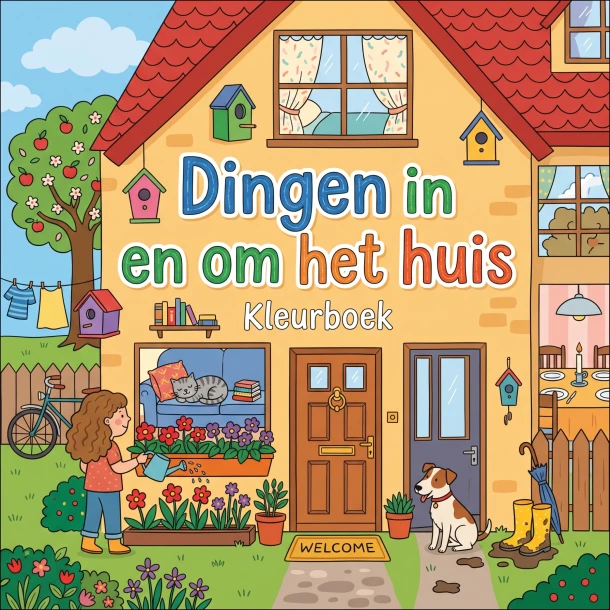 Dingen in en om het huis – B.V. Waries – boek cover