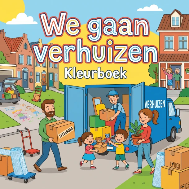 We gaan verhuizen – B.V. Waries – boek cover