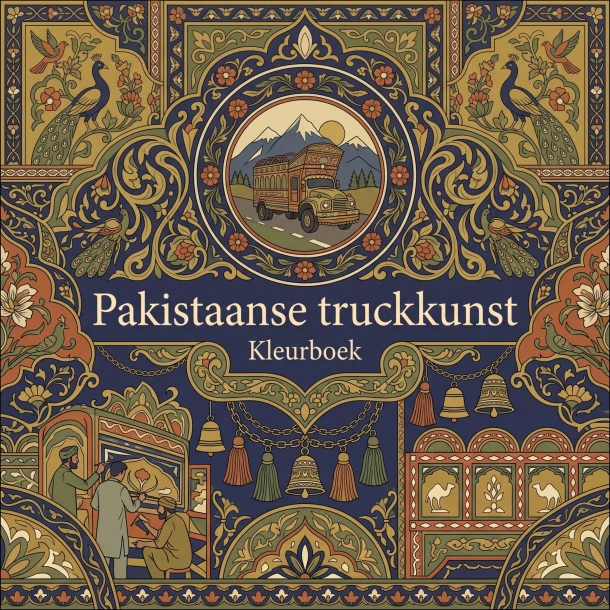 Pakistaanse truckkunst – B.V. Waries – boek cover