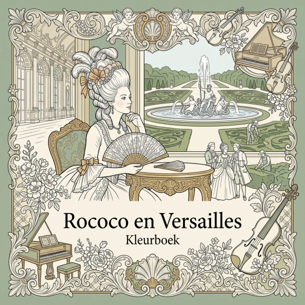 Rococo en Versailles – B.V. Waries – boek cover