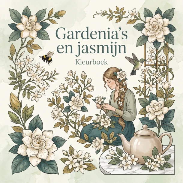Gardenia's en jasmijn – B.V. Waries – boek cover