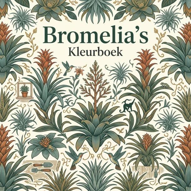 Bromelia's – B.V. Waries – boek cover