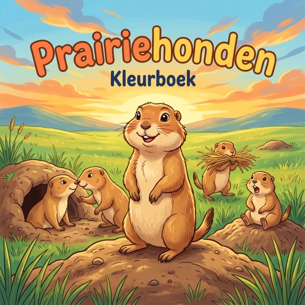 Prairiehonden – B.V. Waries – boek cover