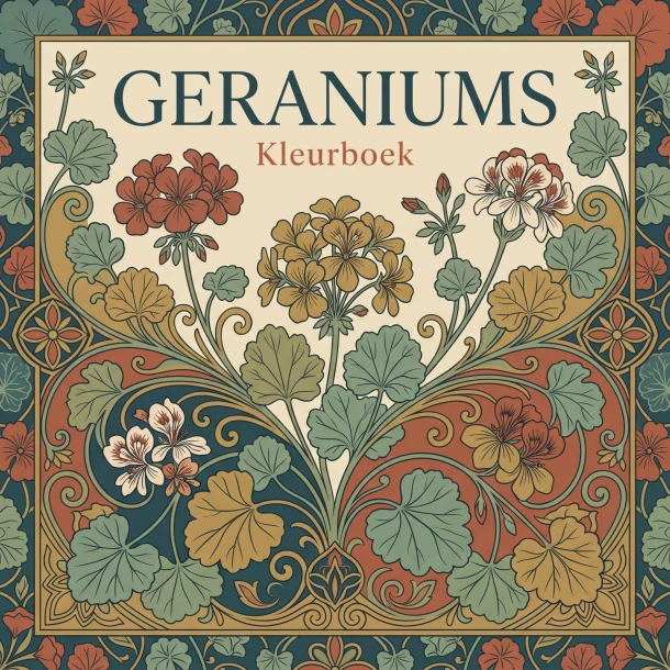 Geraniums – B.V. Waries – boek cover