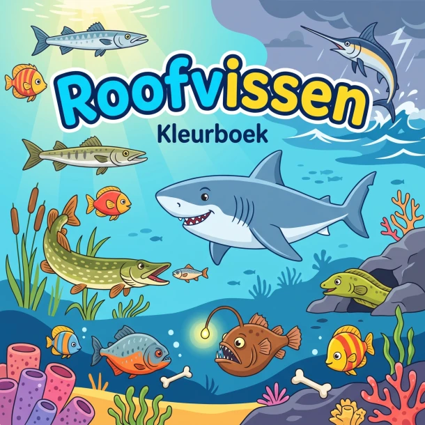 Roofvissen – B.V. Waries – boek cover