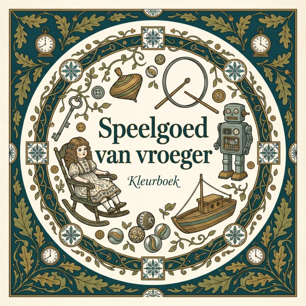 Speelgoed van vroeger – B.V. Waries – boek cover