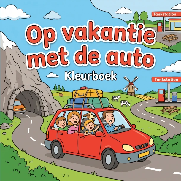Op vakantie met de auto ā B.V. Waries ā boek cover