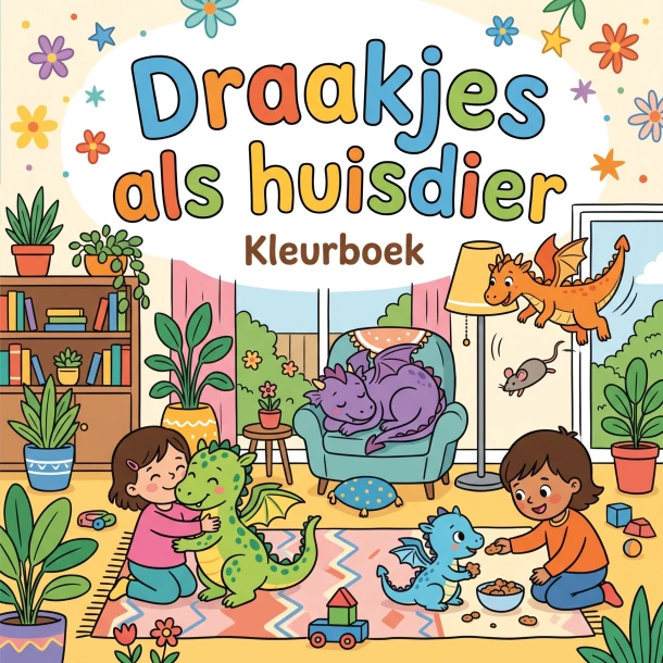Draakjes als huisdier – B.V. Waries – boek cover