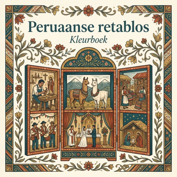 Peruaanse retablos – B.V. Waries – boek cover