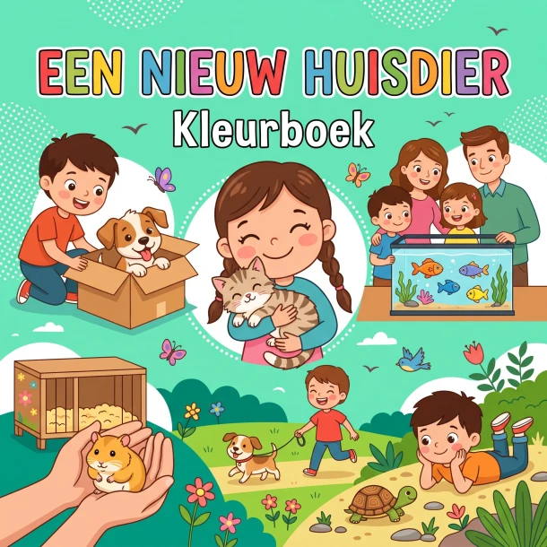 Een nieuw huisdier – B.V. Waries – boek cover