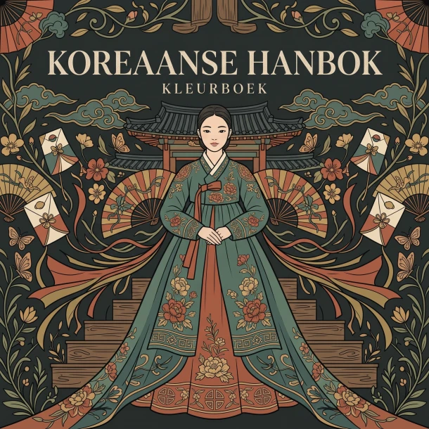 Koreaanse hanbok – B.V. Waries – boek cover
