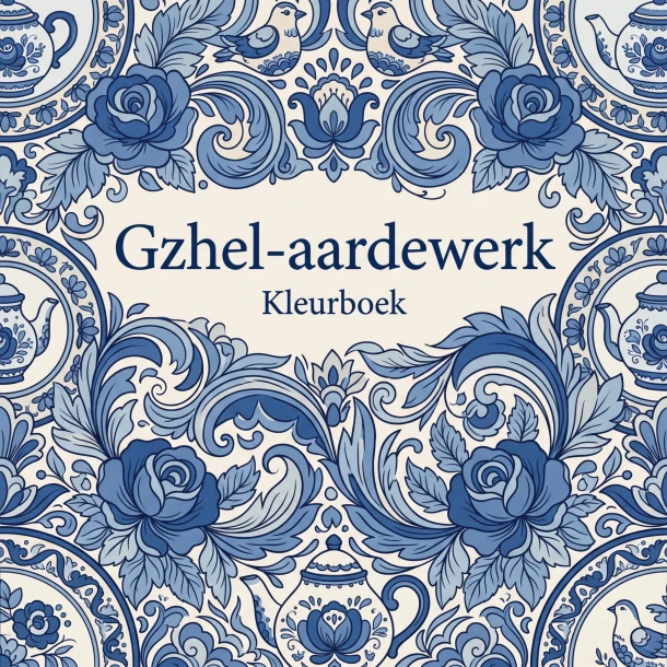 Gzhel-aardewerk – B.V. Waries – boek cover