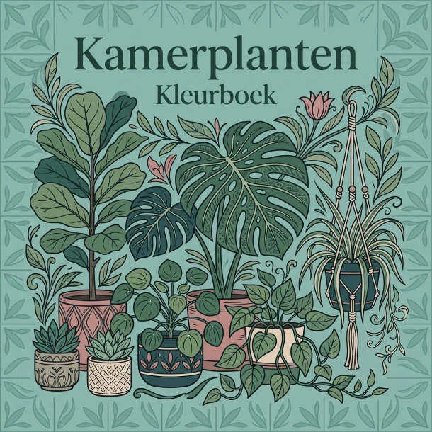 Kamerplanten – B.V. Waries – boek cover