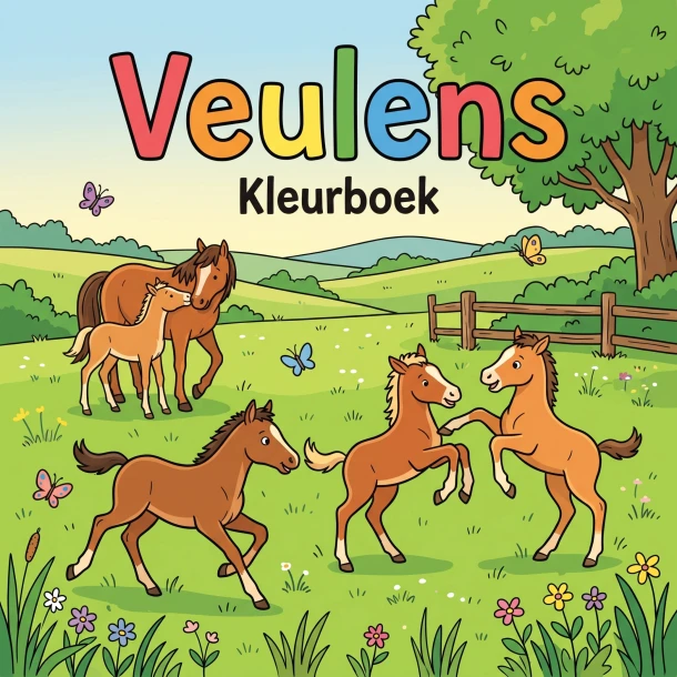 Veulens – B.V. Waries – boek cover