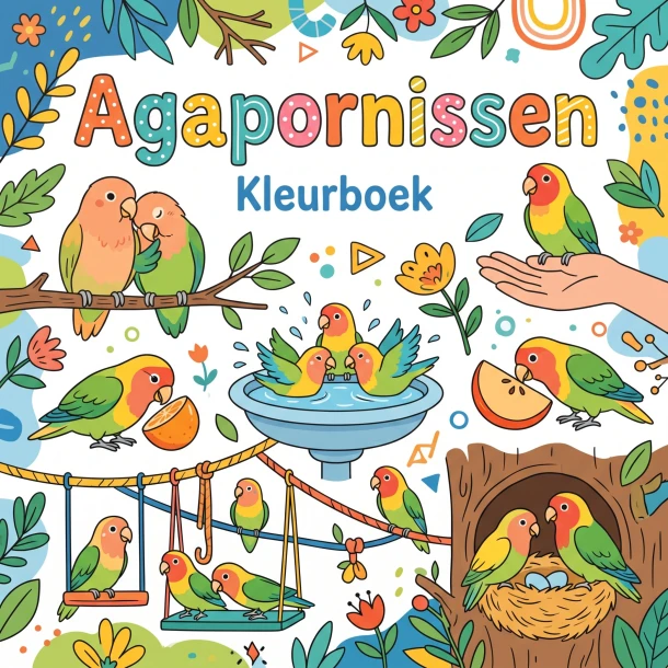 Agapornissen – B.V. Waries – boek cover