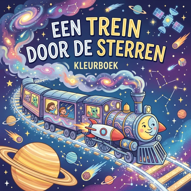 Een trein door de sterren ā B.V. Waries ā boek cover