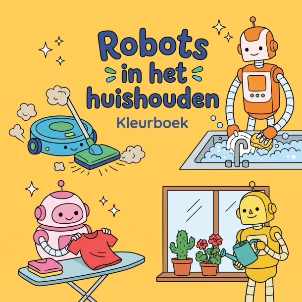 Robots in het huishouden – B.V. Waries – boek cover